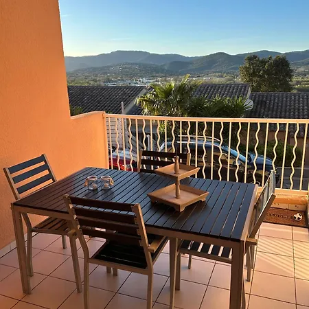 Mit Blick Auf Grimaud 펜션 *